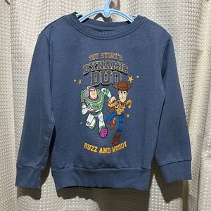 Disney Blue Toy Story Sweatshirt - Buzz and Woody
